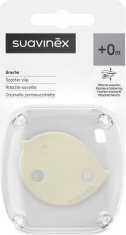 Actual product image Suavinex Schnullerkette Birdies beige