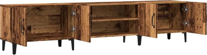 Actual product image vidaXL TV Schrank Tisch Lowboard Fernsehschrank Fernsehtisch Altholz-Optik (180 x 31.5 x 40 cm)