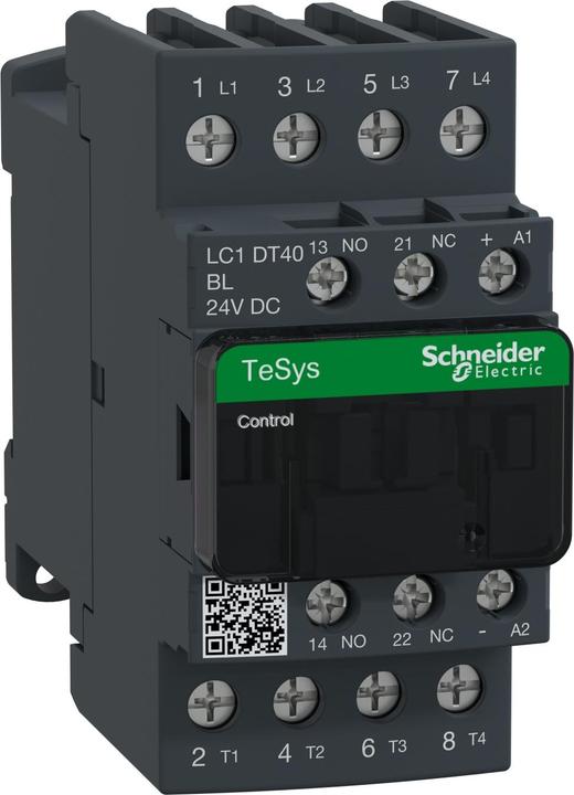 Produktbild Schneider Electric Spuln-Schütz 4polig NO,40A,24VDC,AC1