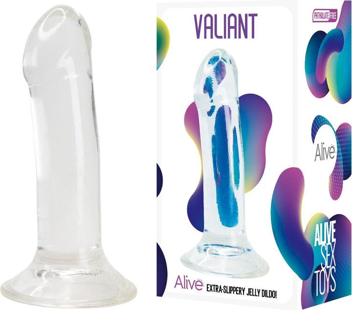 Image du produit Alive Valiant Pénis Réaliste Transparent 16 cm