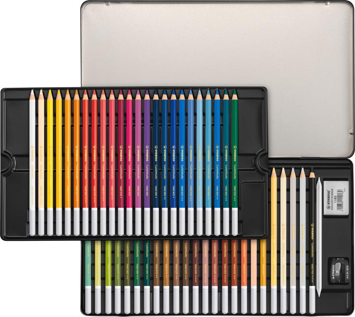 Produktbild STABILO CarbOthello Farbstifte ARTY, 48er Etui (Mehrfarbig, 48 x)