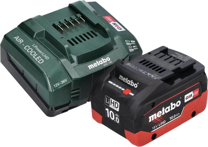 Produktbild Metabo WVB 18 LTX BL 15-125 Quick Akku Winkelschleifer 18 V 125 mm Brushless + 1x Akku 10,0 Ah + (125 mm)
