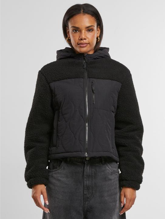 Actual product image Urban Classics Sherpa Crinkle Nylon Mix Jacket (XL)