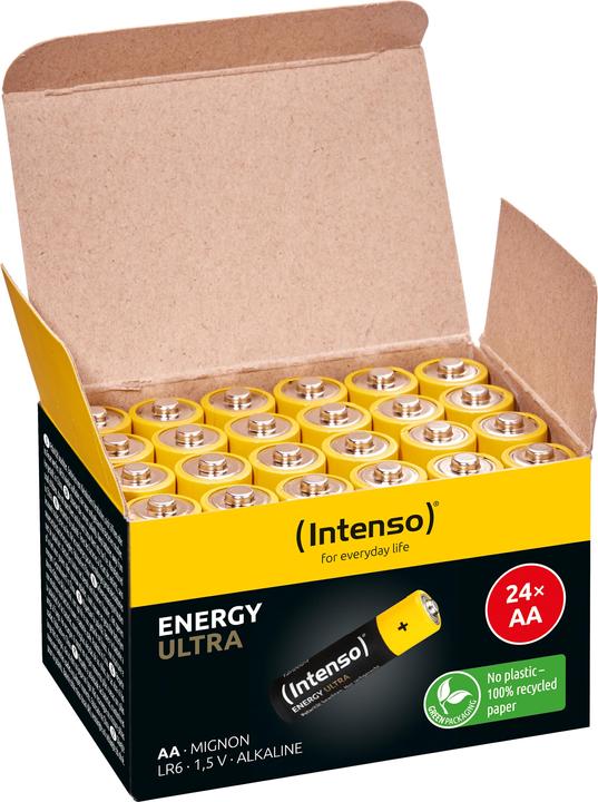 Image du produit Intenso Batteries Mignon EnergyUltra (24 pcs, AA, 2600 mAh)