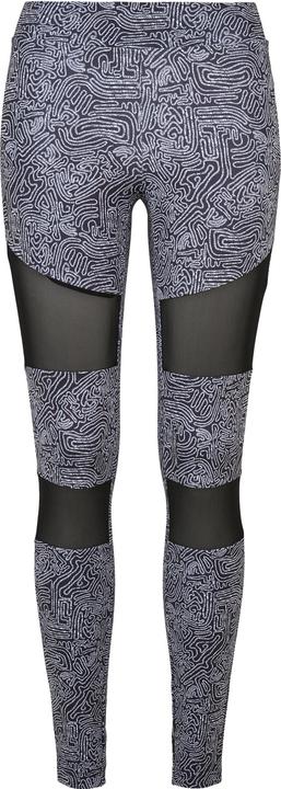 Actual product image Urban Classics Ladies Tech Mesh AOP Leggings (XXL)