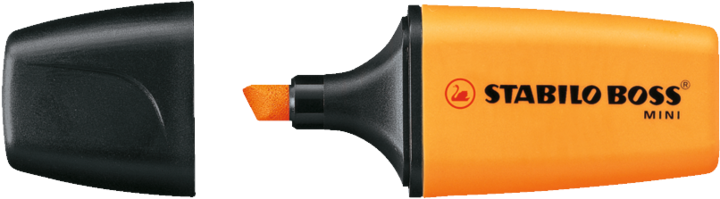 Produktbild STABILO BOSS MINI Textmarker (Gelb, Grün, Orange, 2 mm, 3 x)