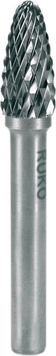 Actual product image Ruko HM burr shape F round bend