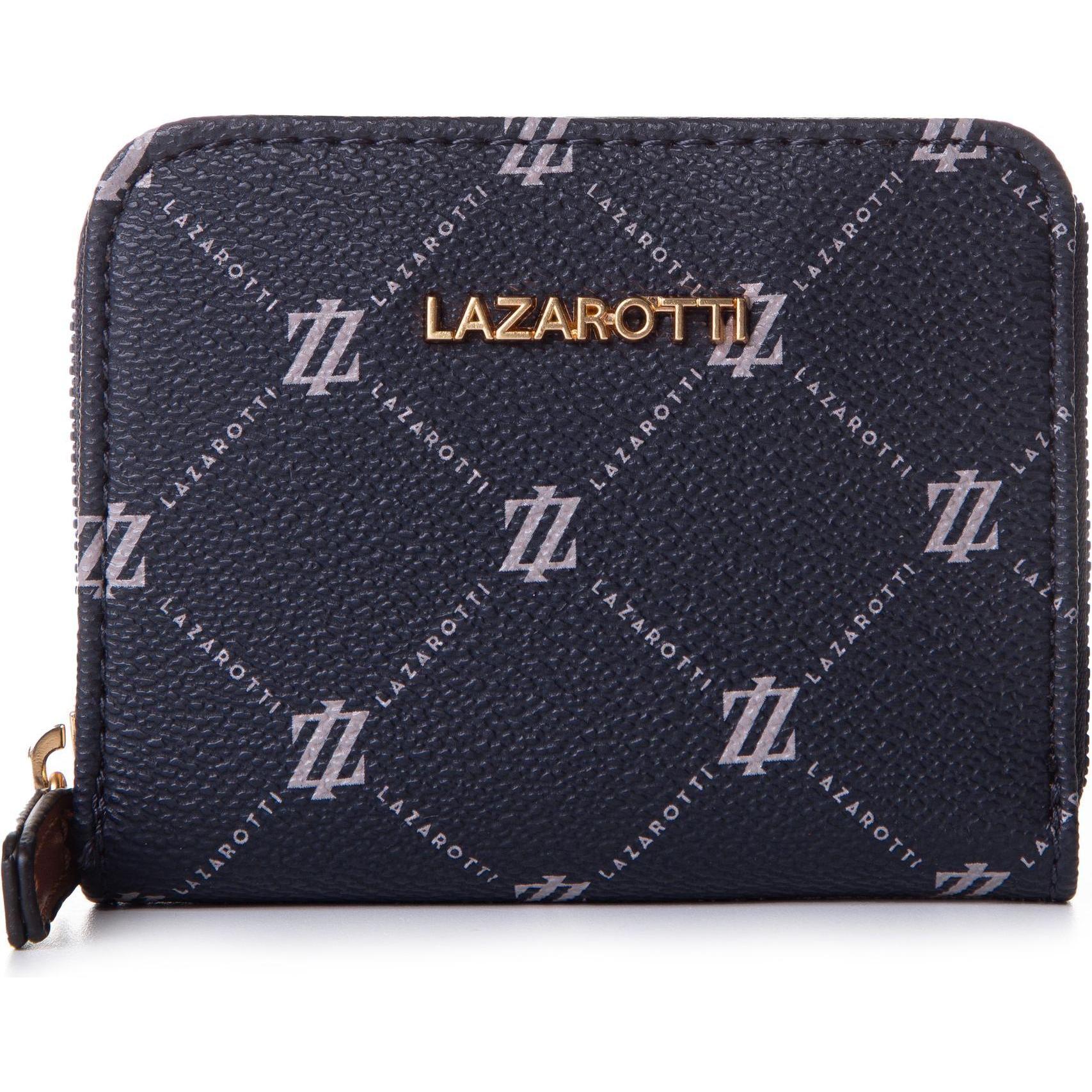 Lazarotti, Damen, Portemonnaie, Palermo Geldbörse 11 cm, Blau