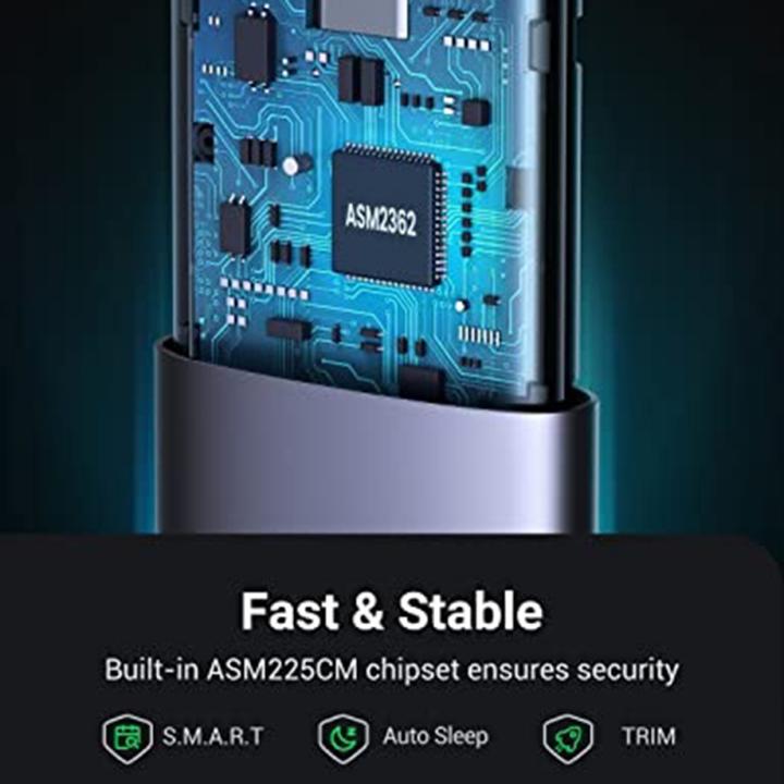 Actual product image Ugreen SSD Enclosure (M.2 2230, M.2 2242, M.2 2260, M.2 2280)