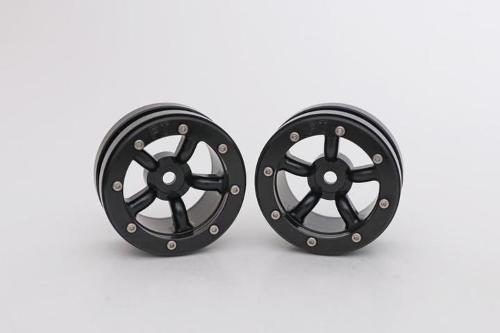 Actual product image Absima Beadlock Wheels PT-Safari Black/Black 1.9 (2 pcs)