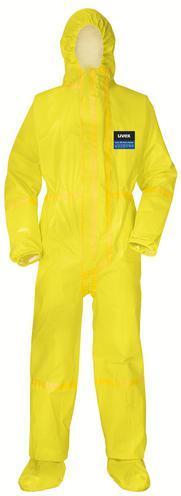 Actual product image Uvex disposable (NR) coverall yellow, XXL (XXL)