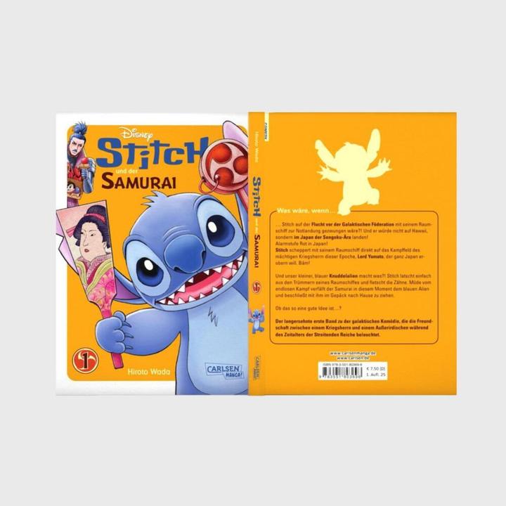 Immagine prodotto Stitch e il Samurai 1 (Tedesco, Hiroto Wada, 2025)