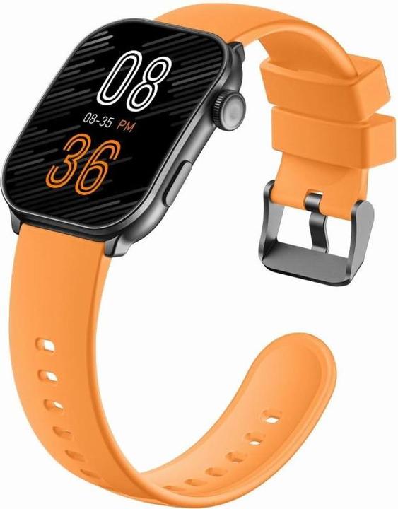 Actual product image Gravity Smartwatch Męski GT28-2 Pasek + Bransoleta Pomarańczowo Czarny