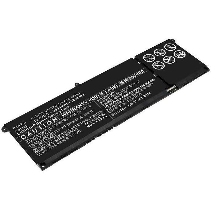 CoreParts XDY9K-CP (3500 mAh), Notebook Akku