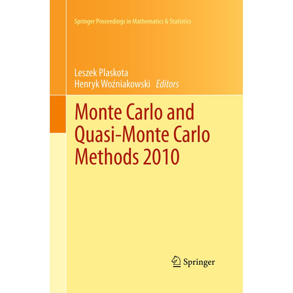 Monte Carlo and Quasi-Monte Carlo Methods 2010, Fachbücher von Henryk Wozniakowski, Leszek Plaskota