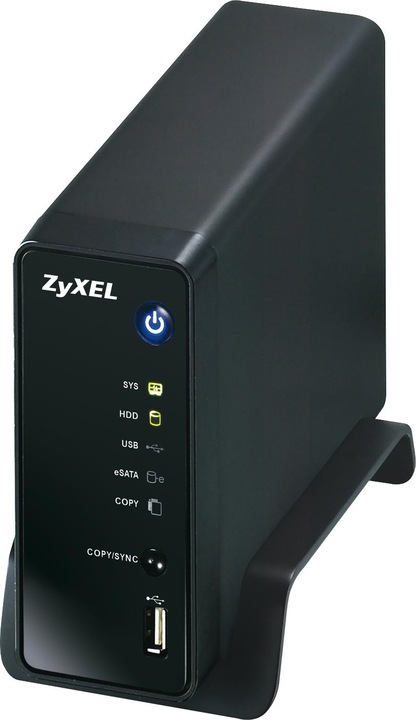 Produktbild Zyxel NSA210, Multimedia NAS für 1 Festplatte