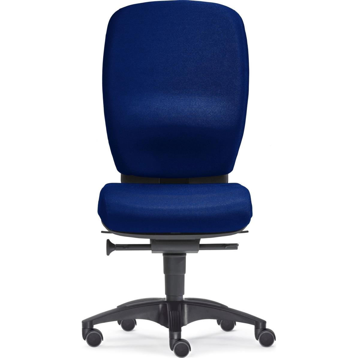 Sitwell, Bürostuhl, Büro-Drehstuhl Lady Comfort ohne Armlehnen Polyamid-Fusskreuz dunkelblau