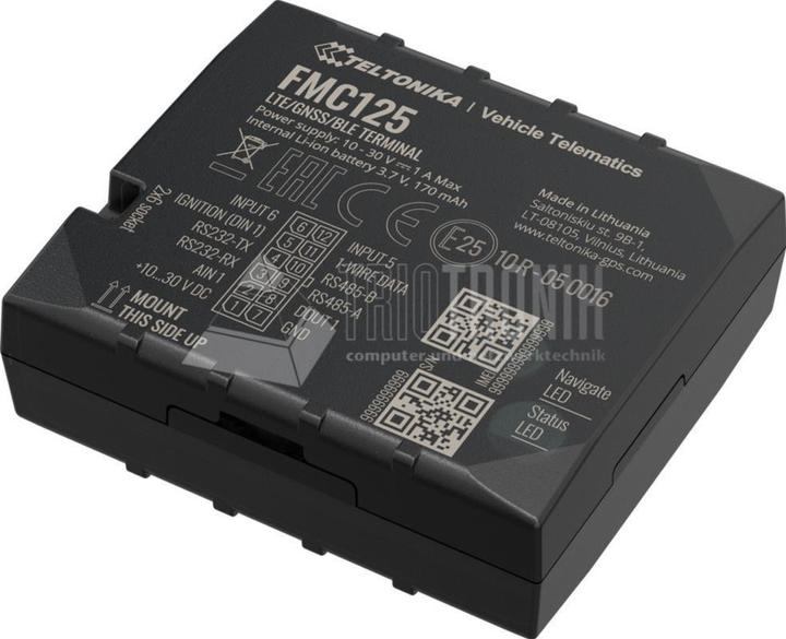 Teltonika FMC125, 4G/LTE Tracker, Dual SIM