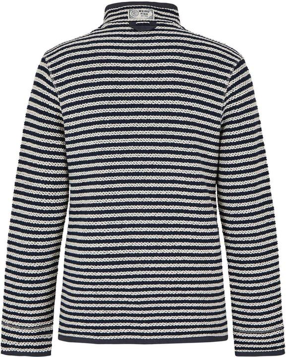 Immagine prodotto Weird Fish Shorling Maglione Strisce Cerniera ad un quarto Uomo (S)