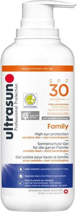 Image du produit Ultrasun Famille (Crème solaire, SPF 30, 250 ml, 276 g)