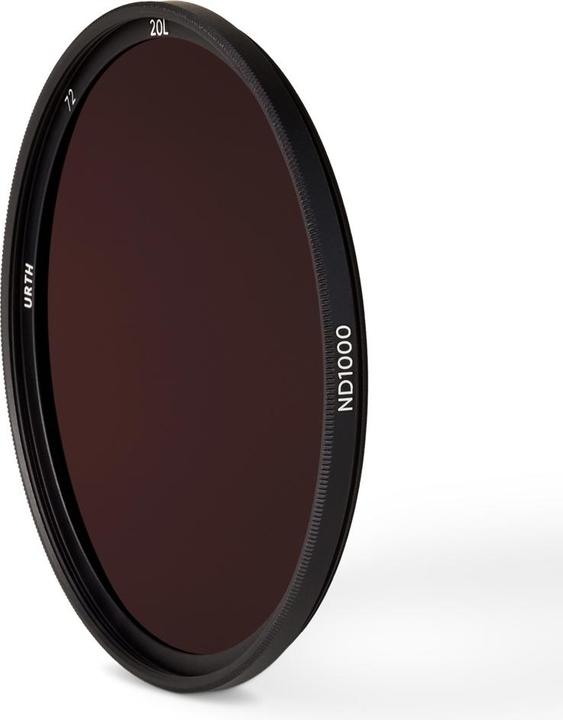 Productafbeelding Urth 72mm ND1000 (10 Stop) lensfilter (Plus+) (72 mm, ND / grijsfilter, 72 mm)
