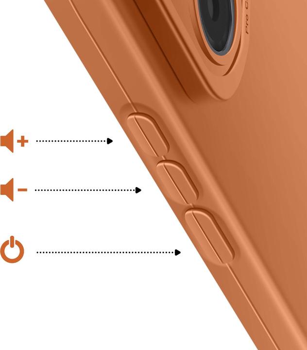 Produktbild Avizar Silikon Hülle Honor 400 mit Kameraschutz (Landvo XM200 Pro)