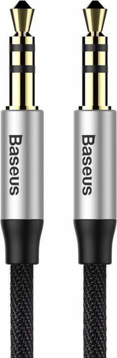 Produktbild Baseus - Audio Cable M30 (A10329800117-Z1/CAM30-BS1) - Jack to Jack, 1.5m - Black (1.50 m, 3.5mm Klinke (AUX))