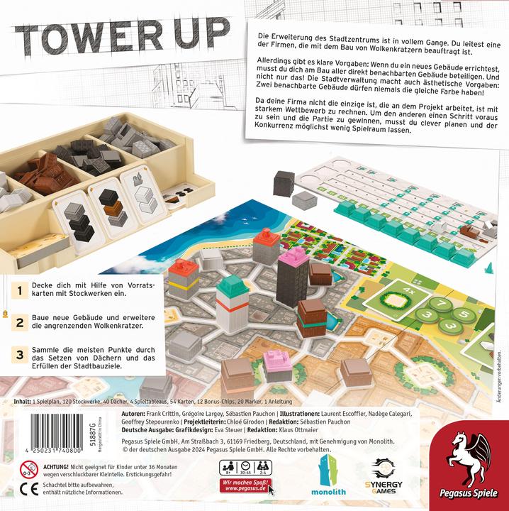 Produktbild Pegasus Tower Up (Deutsch, 2 - 4 Spieler)