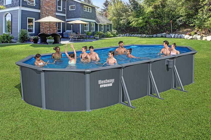 Immagine prodotto Bestway Set piscina ovale Hydrium 730x360x130cm (730 x 360 x 130 cm)