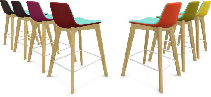 Actual product image Narbutas Twist & Sit Bar Stool