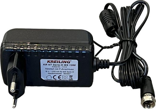 Produktbild Kreiling Netzteil KR NT Serie III MS 1200 m.F-Anschl.18V/1200mA f.MS Se.III 1141 (Multischalter)