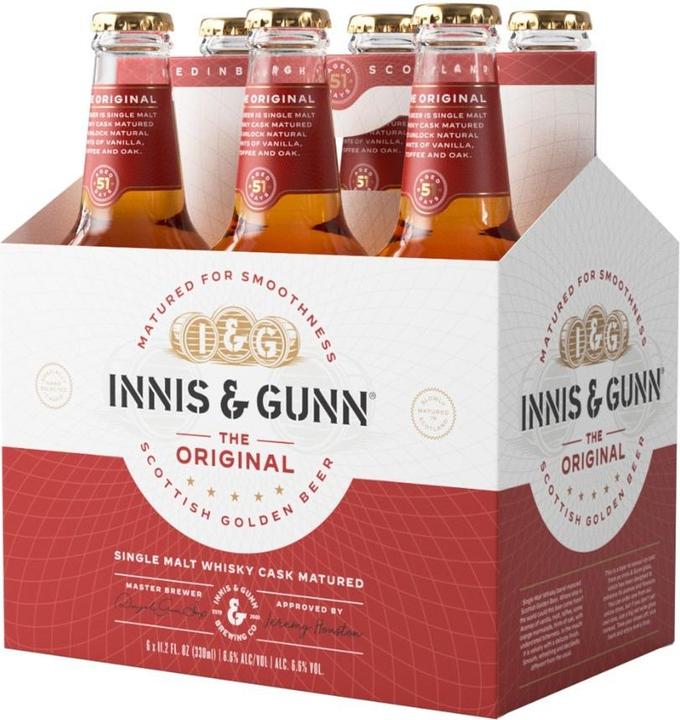 Innis & Gunn Original Oak Aged Beer case / (24 x 33 cl)