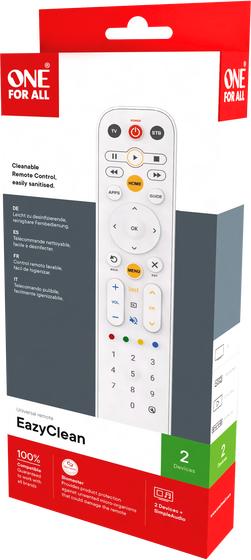 Image du produit One for All 1 Fernbedienung für 2 Endgeräte, IPX6 URC9290 (Infrarouge)