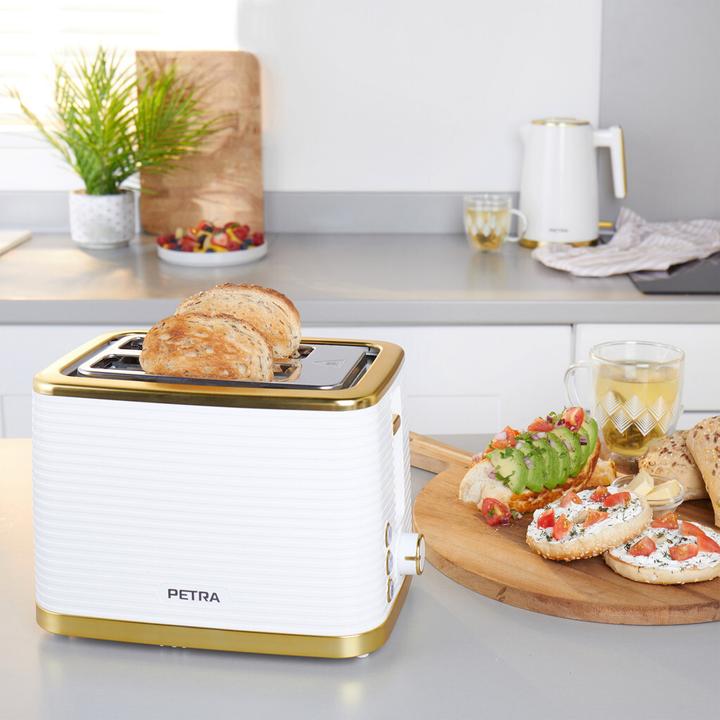 Actual product image Petra PT5032WVDE Palermo 2 slice toaster