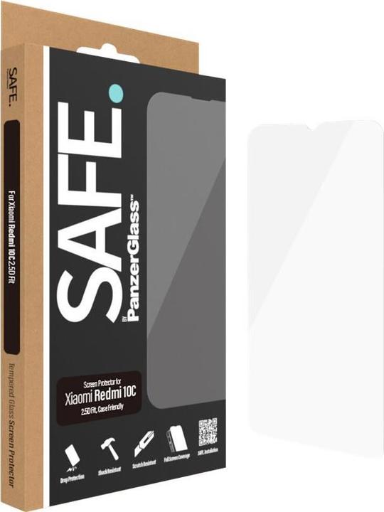Produktbild PanzerGlass SAFE Xiaomi Redmi 10C/12C (1 Stück, Xiaomi Redmi 12C, Xiaomi Redmi 10C)
