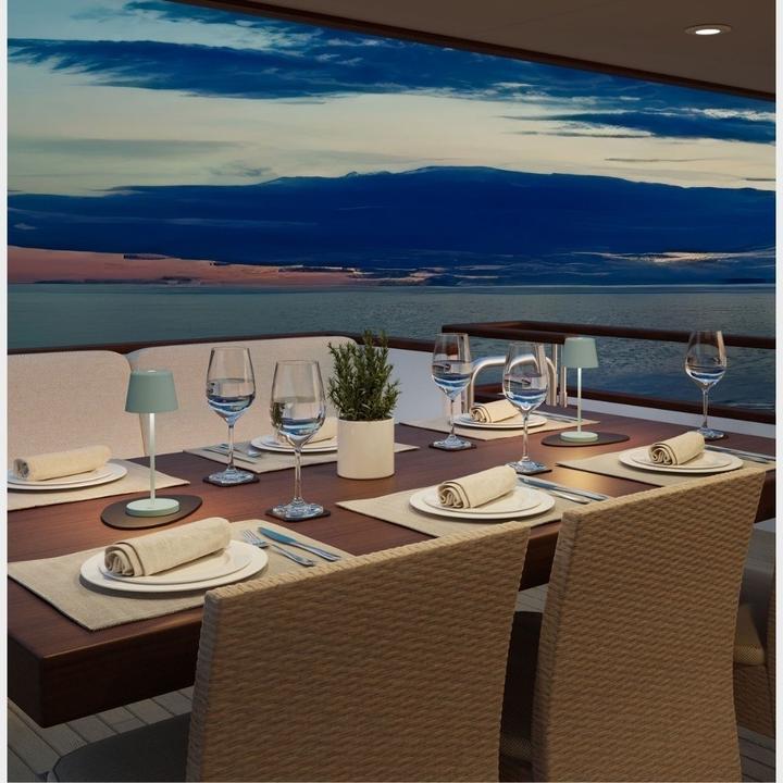 Produktbild Silwy Tischleuchte Magnet-Leuchte Monaco Olivgrün inkl (200 lm)