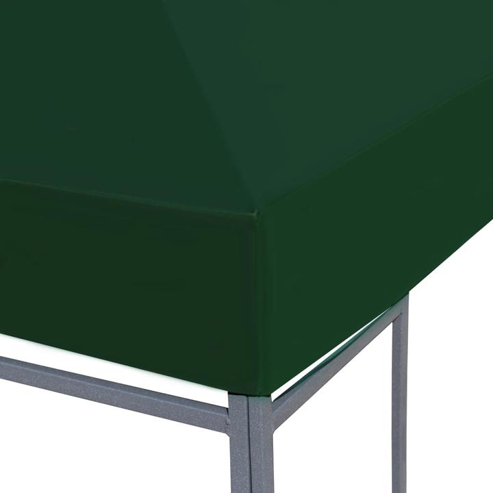Actual product image vidaXL Pavilion roof 310 g/m² 4x3 m green (300 cm, 400 cm)