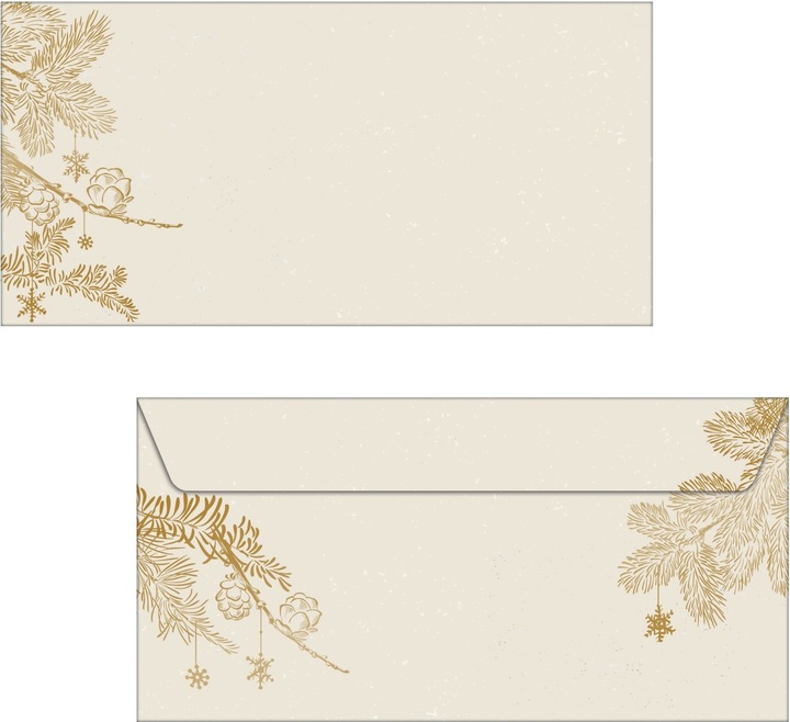 Actual product image Sigel Christmas envelopes (11 x 22 cm, 50 x)