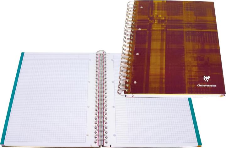 Produktbild Clairefontaine Bindo Block, 120 Blatt, A4, 5 mm kariert, assortiert (A4, Kariert)