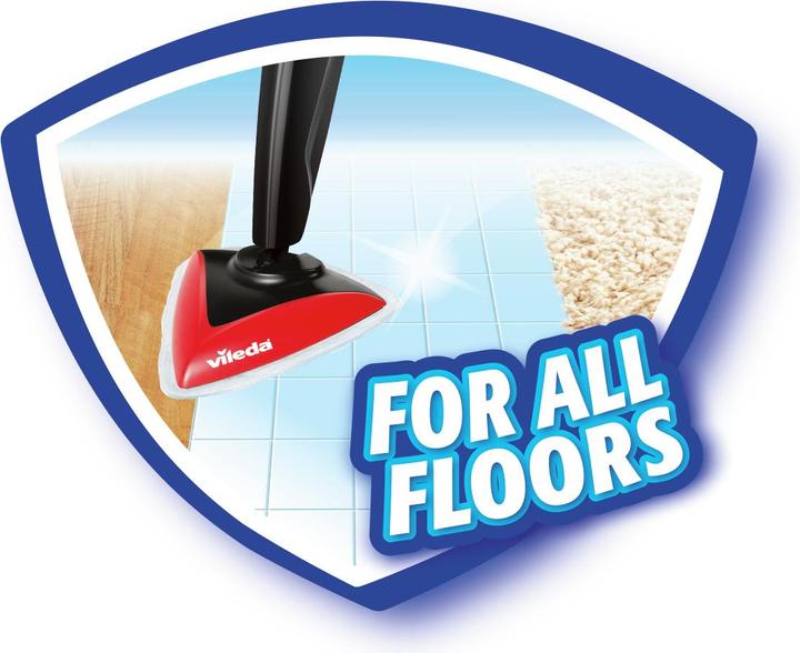 Actual product image Vileda steam mop (1550 W)