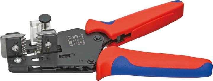 Productafbeelding Knipex Precisie-striptang met gevormde bladen 12 12 06 (195 mm)