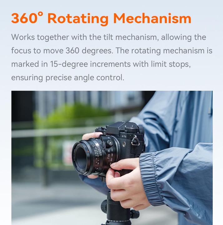 Image du produit TTArtisan Tilt 35mm f/1.4 APS-C - Nikon Z (Nikon Z, APS-C / DX)