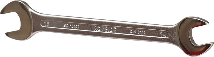 Actual product image Ironside Open-end wrench Irons. 14x15 mm (14 mm, 15 mm)
