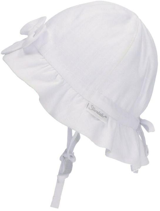 Produktbild Sterntaler Sonnenhut mit Schleife Weiss Gr. 47 (47)