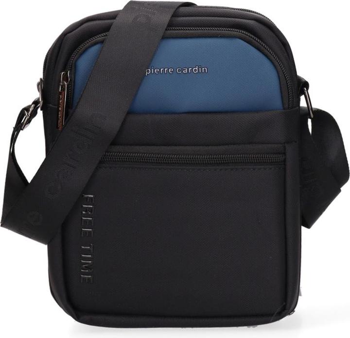 Produktbild Pierre Cardin Borsa A Tracolla Uomo Éclavel - Pelle Vegana Pu - Casual - 18.0 X 25.0 X 6.0 Cm