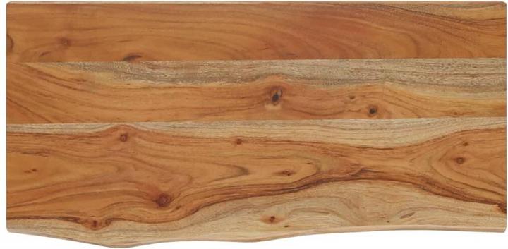Image du produit VidaXL Étagère murale Rectangulaire Bord d'arbre Étagère suspendue Bureau Étagère en bois massif Acacia