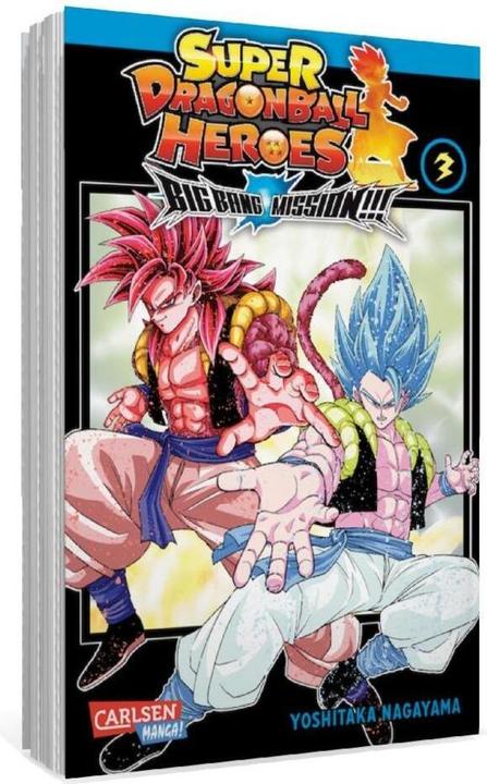 Actual product image Super Dragon Ball Heroes Big Bang Mission!!! 3 (German, Yoshitaka Nagayama, Martin Gericke, 2023)