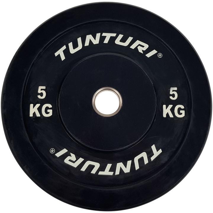 Immagine prodotto Tunturi Bumper Plate Hantelscheiben 50 mm 5 kg (1 x 5 kg)