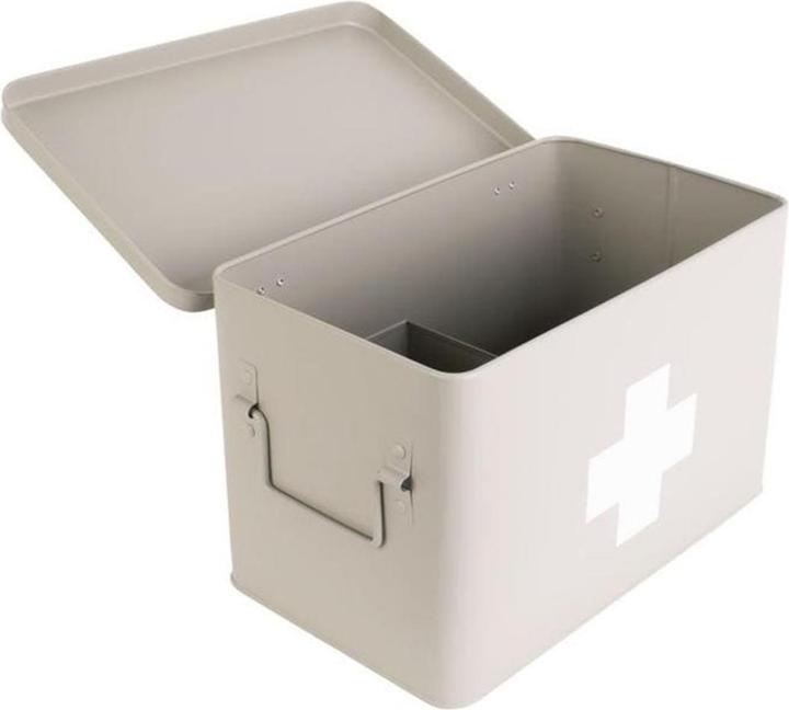 Produktbild present time Erste Hilfe Schrank gross 31.5 x 21 cm, Grau matt