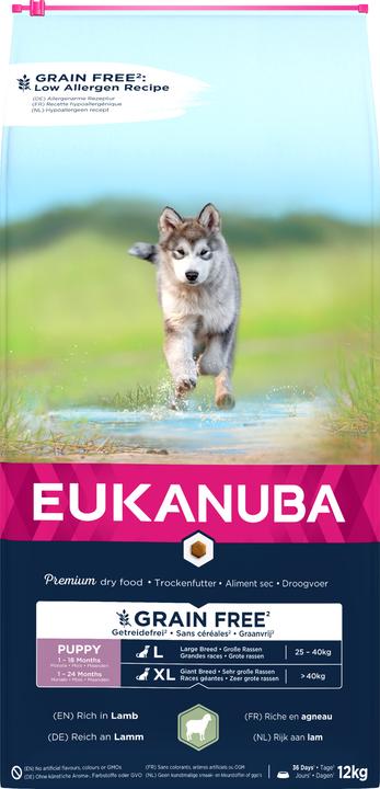Eukanuba Grain Free (Puppy + kitten, 1 pcs., 12000 g)